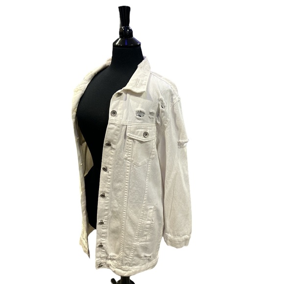 Cherry Koko Jean Jacket - Picture 5 of 7